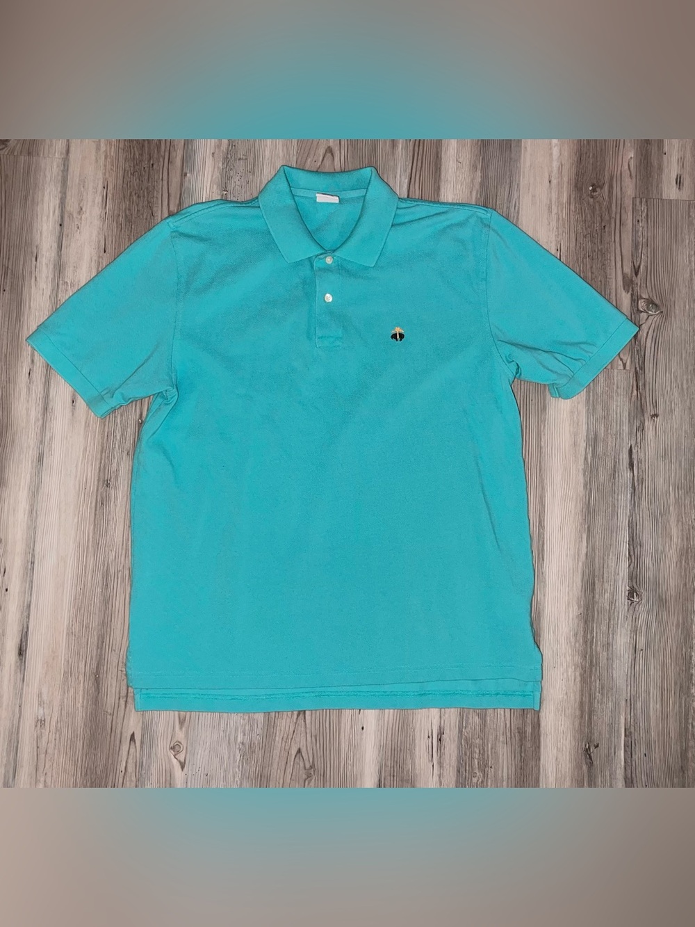 Brooks Brothers Polo Shirt Mens Large Cotton Short Sleeve Top